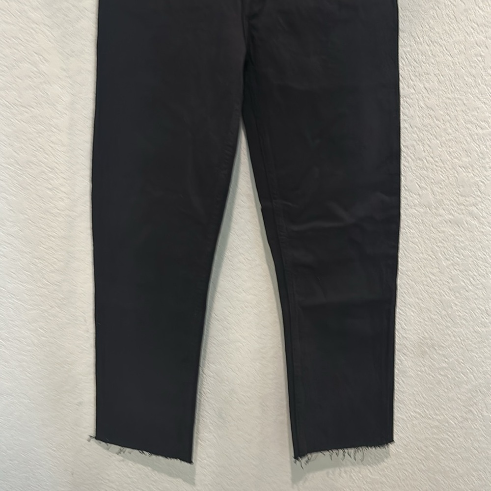Re/done 70 s ultra high rise stove pipe jeans size 23 NWT - Picture 3 of 8